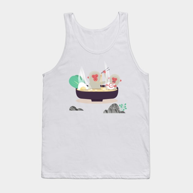 Ramen Spa Tank Top by wharton